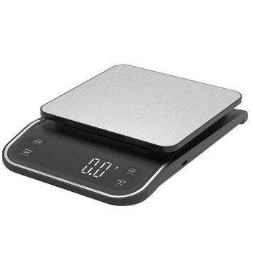 Кухонні ваги до 5кг (0,1г), 3xAAA, Сірий/USB, X-1 / Ваги для кухні / Настільні ваги / Ваги з дисплеєм 234588298 фото