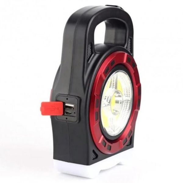 Переносний ліхтар із сонячною панеллю, з USB, HB-6678С / LED ліхтар акумуляторний / Ліхтар з PowerBank 234568337 фото