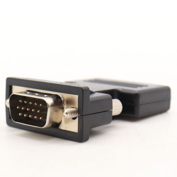 Конвертер з HDMI на VGA + аудіо вихід, 1080р / Перехідник-перетворювач сигналу з HDMI на VGA 234566319 фото