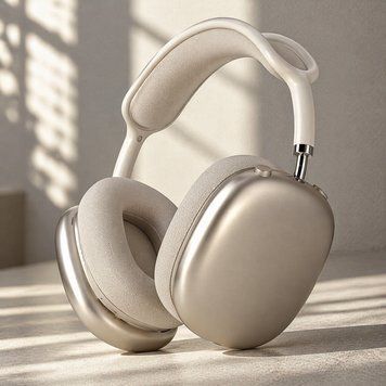 Беспроводные наушники с Bluetooth от USB, Airbuds MAX TD-13, Золотистые / Bluetooth наушники / Накладные наушники 23458858301 фото