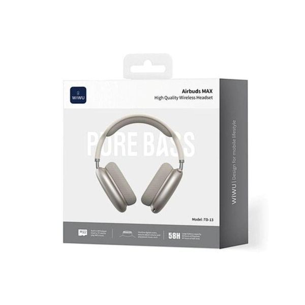 Беспроводные наушники с Bluetooth от USB, Airbuds MAX TD-13, Золотистые / Bluetooth наушники / Накладные наушники 23458858301 фото Беспроводные наушники с Bluetooth от USB, Airbuds MAX TD-13, Золотистые / Bluetooth наушники / Накладные наушники 23458858301 фото