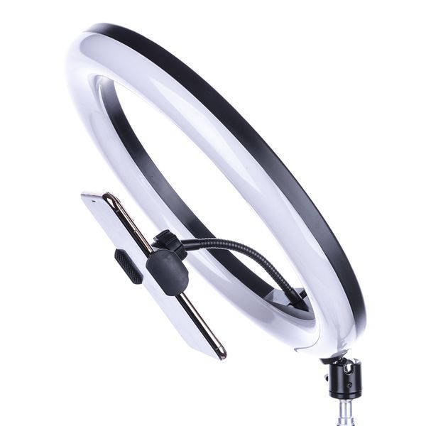 Кольцевая RGB лампа 33 см, RING MJ33 + Штатив 0,66-2 м / Светодиодное селфи-кольцо с держателем для телефона 234564644(цей артикул вірний) фото