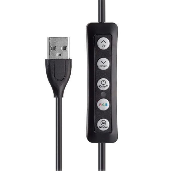 Кольцевая RGB лампа 33 см, RING MJ33 + Штатив 0,66-2 м / Светодиодное селфи-кольцо с держателем для телефона 234564644(цей артикул вірний) фото