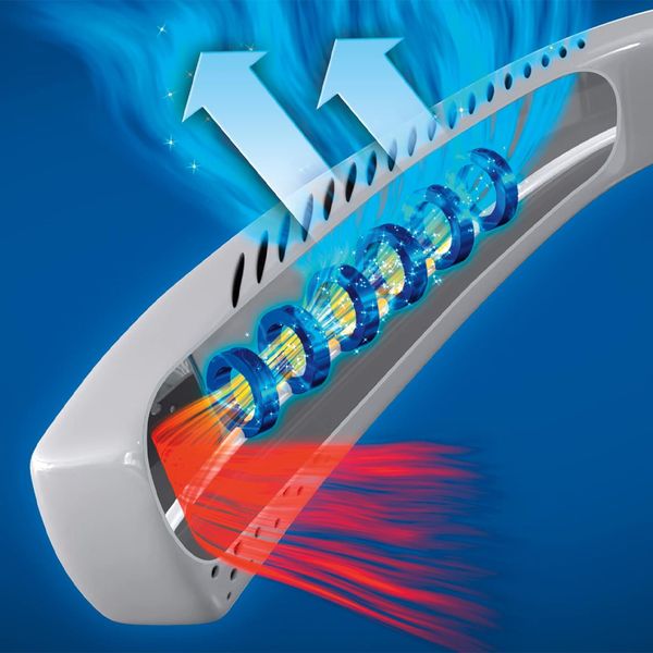 Акумуляторний вентилятор на шию з USB, 1800мАг, Arctic Air / Переносний міні вентилятор для шиї 234574521 фото