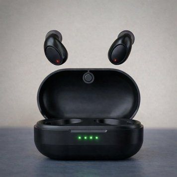 Бездротові навушники, 40мАг, BUDS-3, Чорний / Bluetooth навушники / Навушники вкладиші / Вакуумні навушники блютуз 234593499 фото