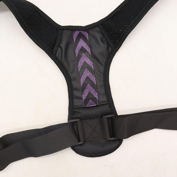 Корсет для коррекции осанки, на липучках, BACK BELT, Черный / Регулируемый корректор для спины / Бандаж для осанки 234564618 фото