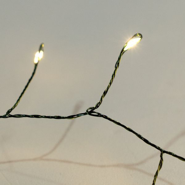Новорічна гірлянда Феєрверк від USB, 10м, 300LED + пульт, Теплий білий / Світлодіодна гірлянда роса 234574672 фото