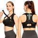 Корсет для коррекции осанки, на липучках, BACK BELT, Черный / Регулируемый корректор для спины / Бандаж для осанки 234564618 фото 2