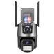 Вулична WIFI камера Dual Lens + Карта пам'яті microSD 128GB / Поворотна вай фай камера відеоспостереження 234568441((артикул вірний)) фото 7