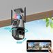Вулична WIFI камера Dual Lens + Карта пам'яті microSD 128GB / Поворотна вай фай камера відеоспостереження 234568441((артикул вірний)) фото 5