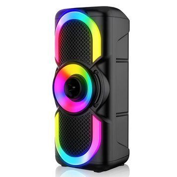 Портативна Bluetooth колонка з підсвіткою E-4203 / Бездротова колонка / Bluetooth колонка 234591143 фото