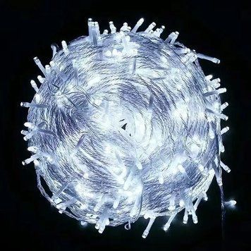 Гирлянда "Нить" 45м, 800LED, от сети, MA132, Холодный белый / Светодиодная гирлянда новогодняя 234588794 фото