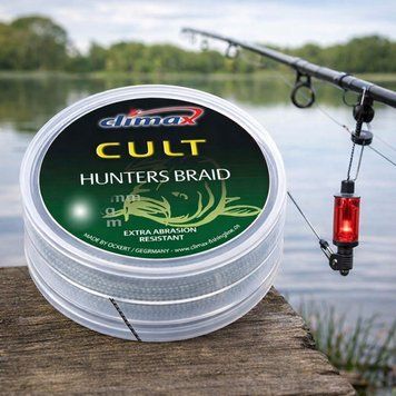 Поводковий матеріал, 0,3мм, 30 lbs, 20 m, Climax Cult Heavy Hunters Braid silt / Шнур поводочний / Матеріал поводочний 345709581 фото