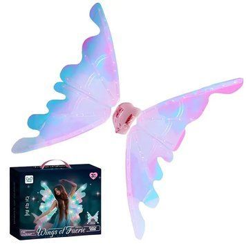 Карнавальний костюм Крила Феї з підсвіткою, від батарейок (67&times;67см) / Електричні крила дитячі 23457288106 фото