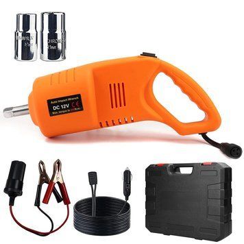 Електричний гайковерт від прикурювача 12V, 80W, в кейсі BX-480 / Ударний гайковерт для авто / Електрогайковерт 234589841 фото