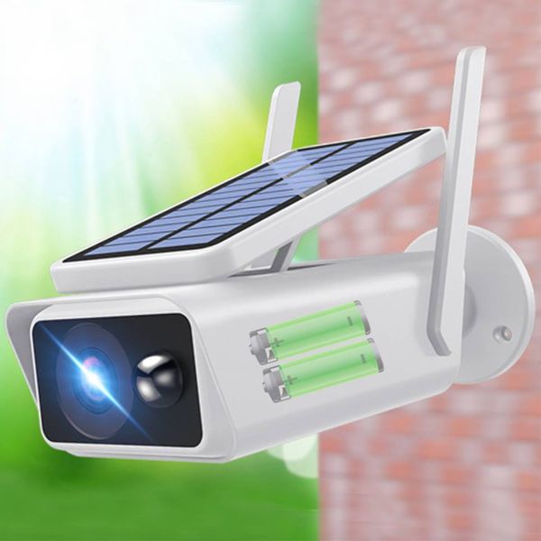 Вулична камера відеоспостереження із сонячною панеллю WiFi Smart Camera SOLAR 3Mp / Бездротова камера для зовнішнього відеоспостереження 234563880 фото