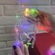 Гирлянда Штора от USB, 3м, с пультом, звезды и олени, Разноцветный / Новогодняя LED гирлянда на штору 234576474 фото 4