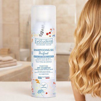 Сухий шампунь для волосся, 200 мл, Evoluderm Purifying Dry / Шампунь без змивання / Сухий спрей-шампунь 345610652 фото