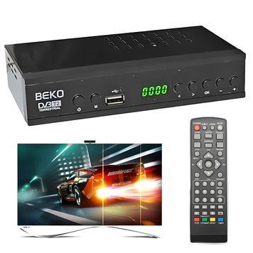 Цифровая ТВ приставка для телевизора Wi-Fi, HDMI, USB, BK-2020 / ТВ тюнер / Цифровой эфирный приемник 234576578 фото