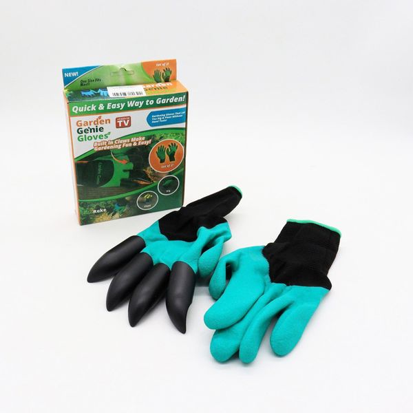 Садові рукавички з кігтями GARDEN GLOVES / Рукавиці для садівництва та городу / Водонепроникні гумові рукавички для саду 123459763 фото