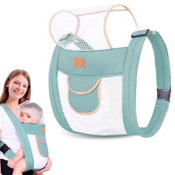 Детский слинг переноска 43&times;30см, Серый / Кенгуру для новорожденных / Слинг для младенцев 234578522 фото