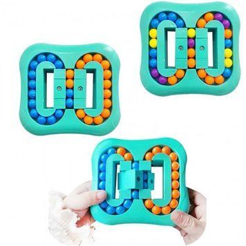 Головоломка антистресс Magic Bean Cube Синий 234561231 фото