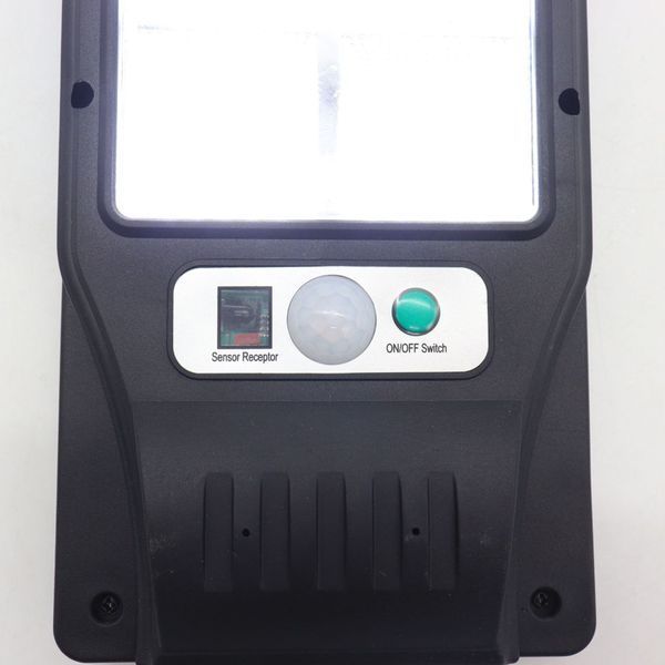Комплект 2шт Вуличний ліхтар на сонячній батареї + пульт, Solar Light BL BK120-6COB / Світильник з датчиком руху 123462416+123462416 фото