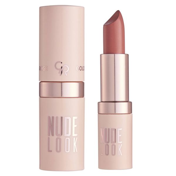 Матова помада для губ Rose Nude Look Perfect Matte Lipstick, 1 Coral Nude / Нюдова губна помада 234567649 фото