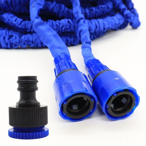 Шланг для полива 60 м и распылитель V-HOSE, Синий / Садовый шланг поливочный / Шланг для огорода 123456980 фото