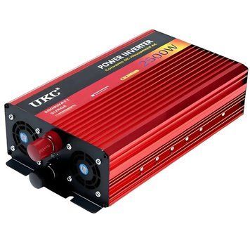 Перетворювач напруги 2500Вт, 12V, AC/DC AR / Інвертор автомобільний / Інвертор для авто 234570778 фото