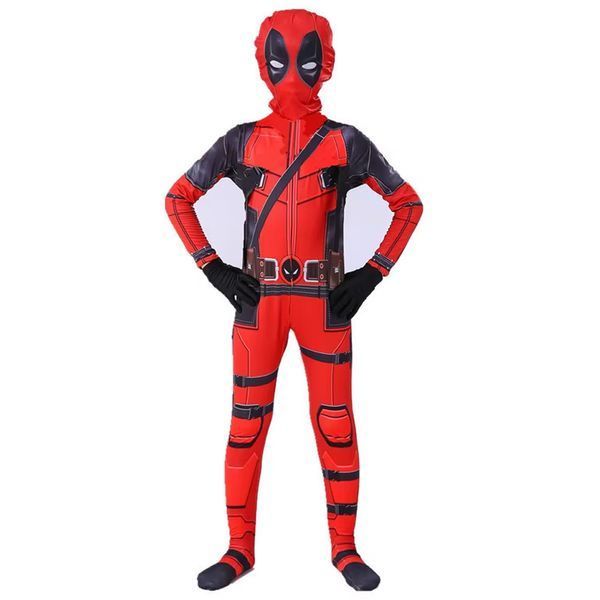 Детский костюм Дэдпула Deadpool, М (110-120см) MA395S / Костюм на Хэллоуин / Карнавальный костюм для мальчика 23458624201 фото