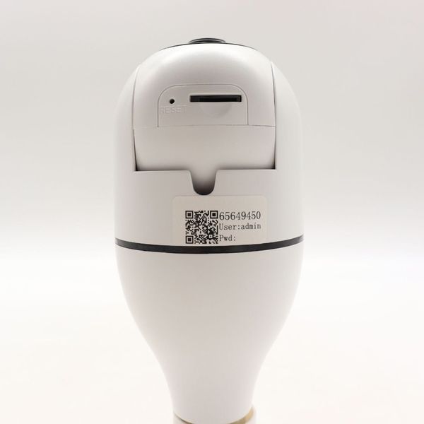 WiFi камера відеоспостереження в патрон Е27, 2MP, Smart 3120S-DPXY / Поворотна камера у вигляді лампочки 234564589 фото