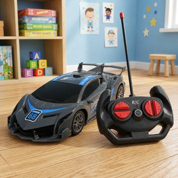 Машинка на радіокеруванні 1:16, з пультом, Superior Sport Car, Сіра з синім / Радіокерована машинка / Машинка на пульті 23459448302 фото