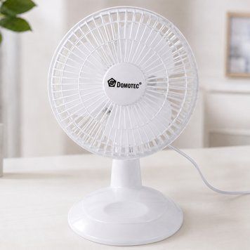 Настольный вентилятор Domotec MS 1623, Белый / Мини вентилятор стол / Маленький вентилятор настольный 234560105 фото