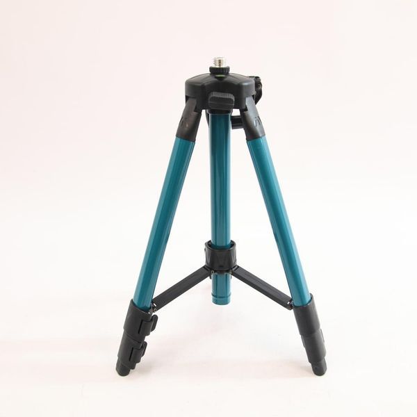 Аккумуляторный лазерный нивелир 4D со штативом на 16 линий в кейсе, Синий / Лазерный уровень 234582228 фото