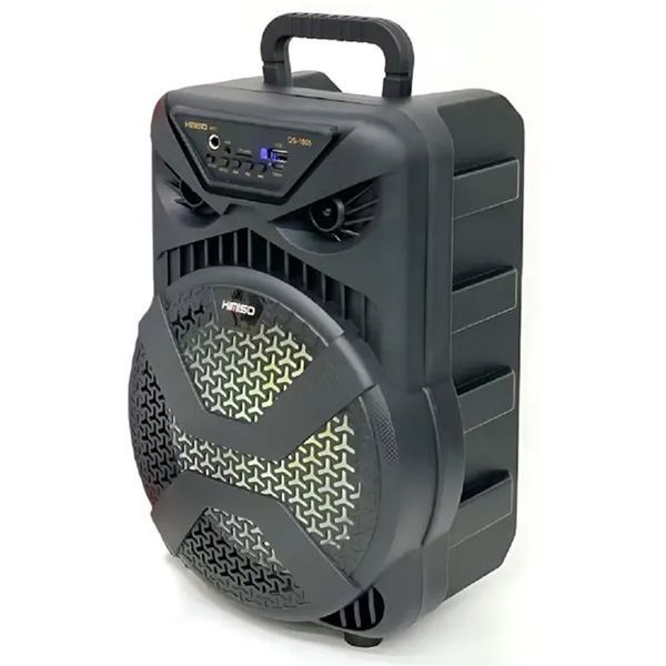 Портативная Bluetooth колонка с микрофоном и пультом Kimiso QS-1805 / Блютуз колонка с подсветкой 234578091 фото