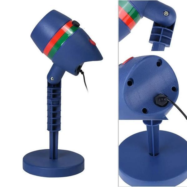 Уличный новогодний лазерный проектор Star Shower MOTION № F8-146 / Проектор с лазером для улицы 123462620 фото