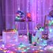 Светодиодная гирлянда Штора от сети, 3х2м, 200LED, Разноцветный / Гирлянда занавес на окно / Новогодняя гирлянда 23458184901 фото 8