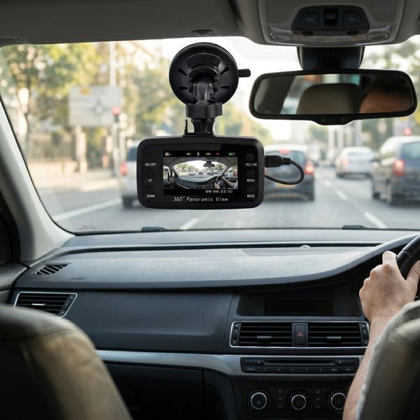 Автомобільний відеореєстратор із камерою заднього огляду, PanoraMic H6000, Чорний / Реєстратор для авто / Автореєстратор 234599888 фото