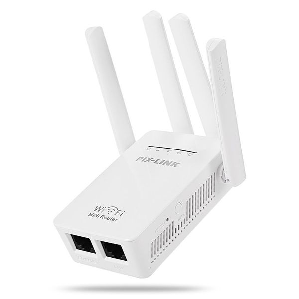 Усилитель сигнала Wi-Fi 300 Mbps на 4 антенны, питание 220V, PIX-LINK LV-WR09 / Маршрутизатор для дома / Репитер 234566312 фото