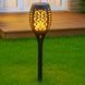 Садовий ліхтар 52см, на сонячній батареї, 96LED, Solar flame / Вуличний світильник-факел / Ліхтар для саду 234561204 фото 1