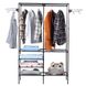 Вішалка для одягу та взуття до 15 кг, (157х105х80 см), Simple Coat Rack Double Row / Підлогова стійка-вішалка з полицями 234570242 фото 7