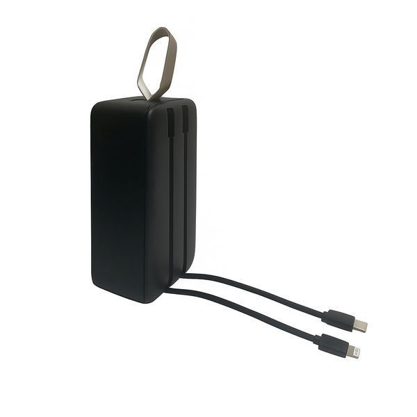 Портативное зарядное устройство с индикатором заряда на 50000 mAh, KPG-501 / Внешний аккумулятор / Павербанк 234582537 фото