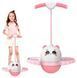 Джампер для дітей (75&times;43&times;30см), Рожевий + Набір для малювання 145 предметів / Джампер стрибун / Дитячий джампінг 234577160 фото 9