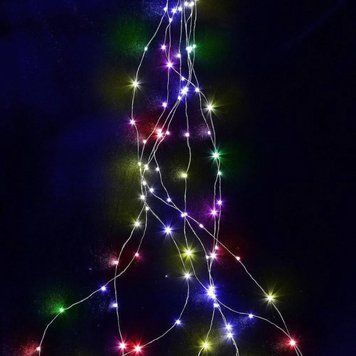 Гірлянда "Конський хвіст" від мережі, 3м, 510LED, Різнокольорове світло / Світлодіодна гірлянда на ялинку 234560670 фото