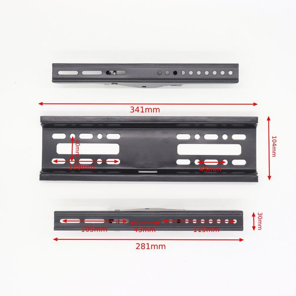 Кронштейн для телевізора 15"- 42", до 40кг HT-001 / Настінне кріплення для ТВ 234569124 фото