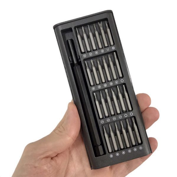 Набір магнітних викруток 24в1 в кейсі, Torx Hex Precision DIY / Магнітні біти для ремонту телефонів / Міні викрутки 234566428 фото