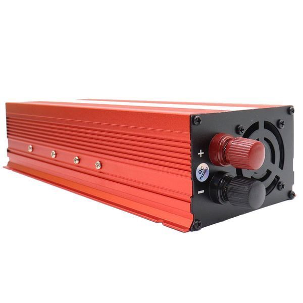 Перетворювач напруги 12V-220V, з LED-екраном та USB, 4000Вт, V-TEK / Автомобільний інвертор від прикурювача 234564668 фото