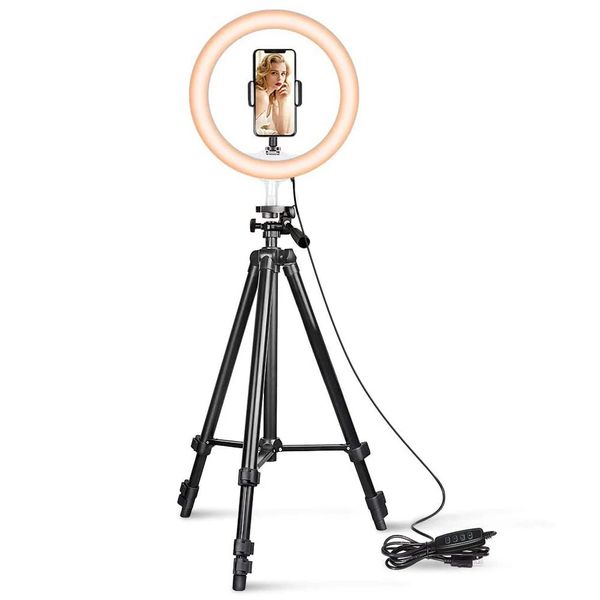 Штатив трипод для фотоапарата та телефону 35-103 см, Tripod FY-3120 / Регульований штатив для кільцевої лампи 123463485 фото