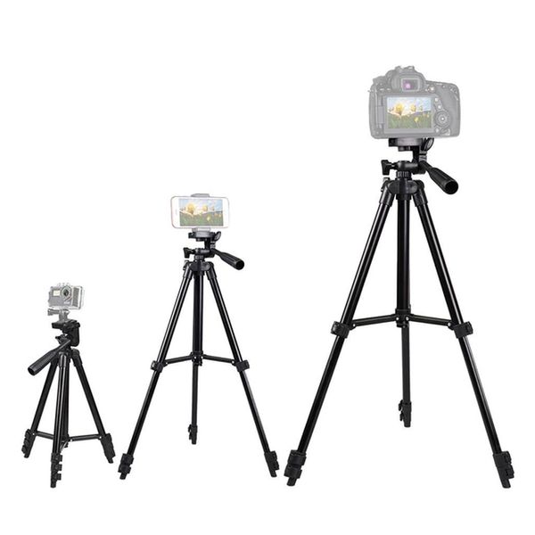 Штатив трипод для фотоапарата та телефону 35-103 см, Tripod FY-3120 / Регульований штатив для кільцевої лампи 123463485 фото